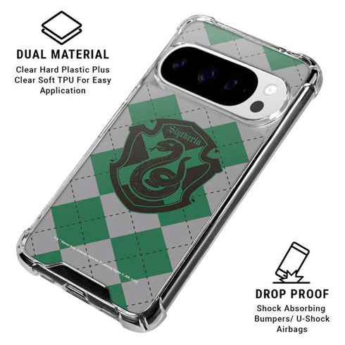 Wizarding World Harry Potter Slytherin Crest Google Pixel 10 Pro XL Clear Case